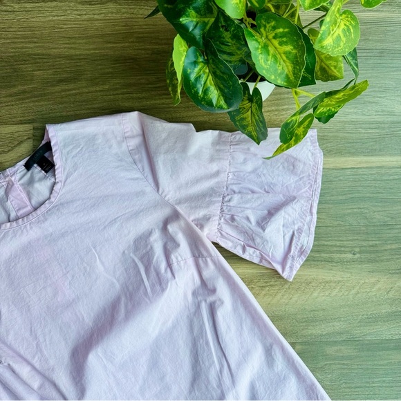 J. Crew Orchid Pink Button Back Bell Sleeve Top – Size 0 - Picture 9 of 12